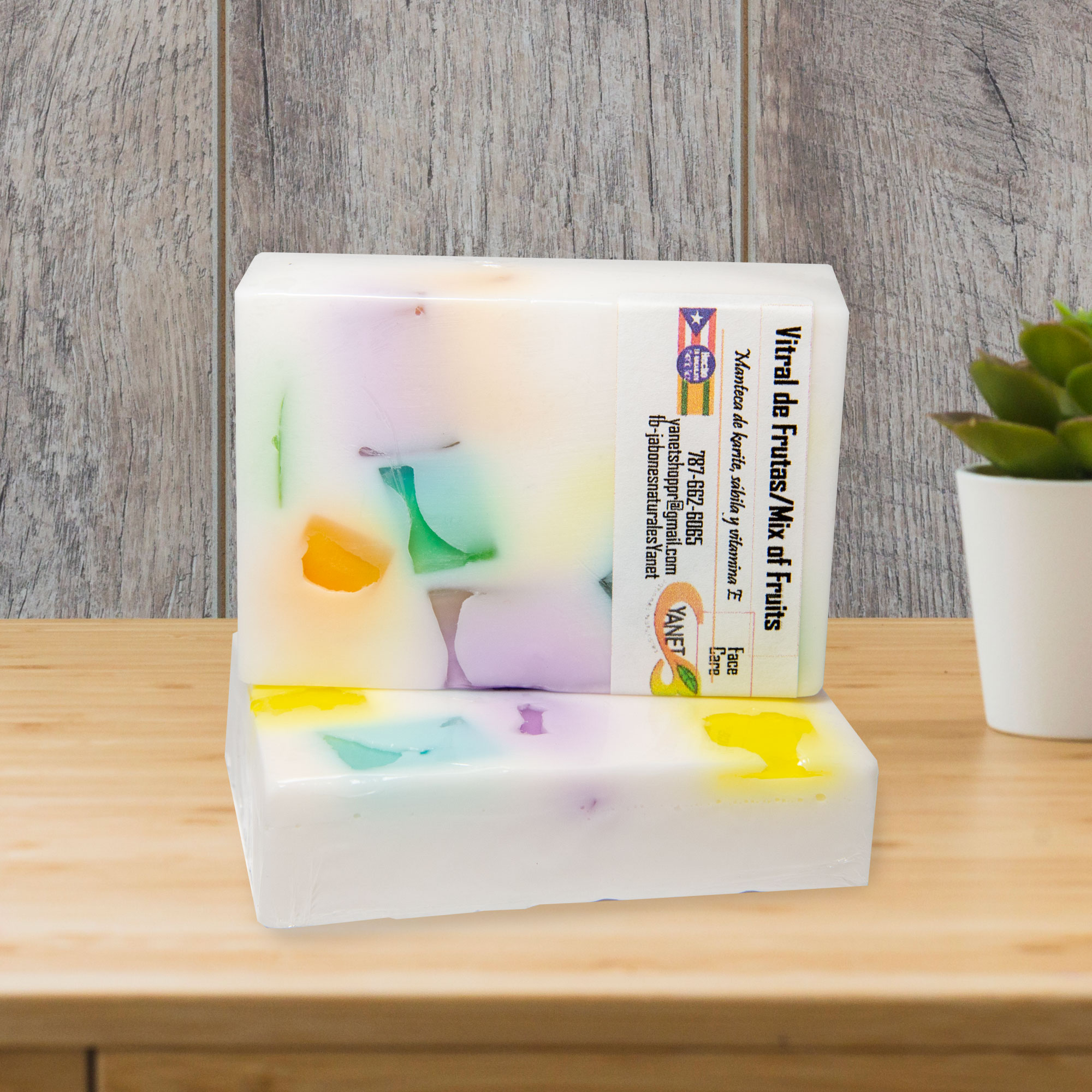 Fruit Soap/Jabón Vitral